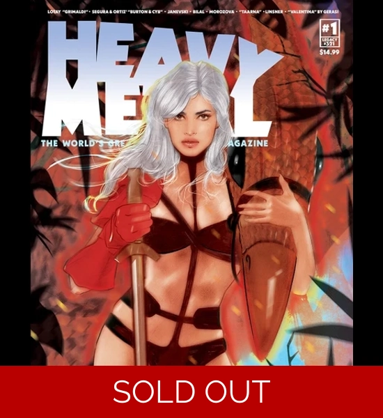 Heavy Metal - 1C Tula Lotay Magazine